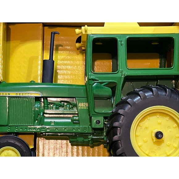 New! ERTL John Deere 1963 4020 Diesel Tractor w/Cab 1/16  Die-cast  #45312 Misb! - Picture 2 of 7